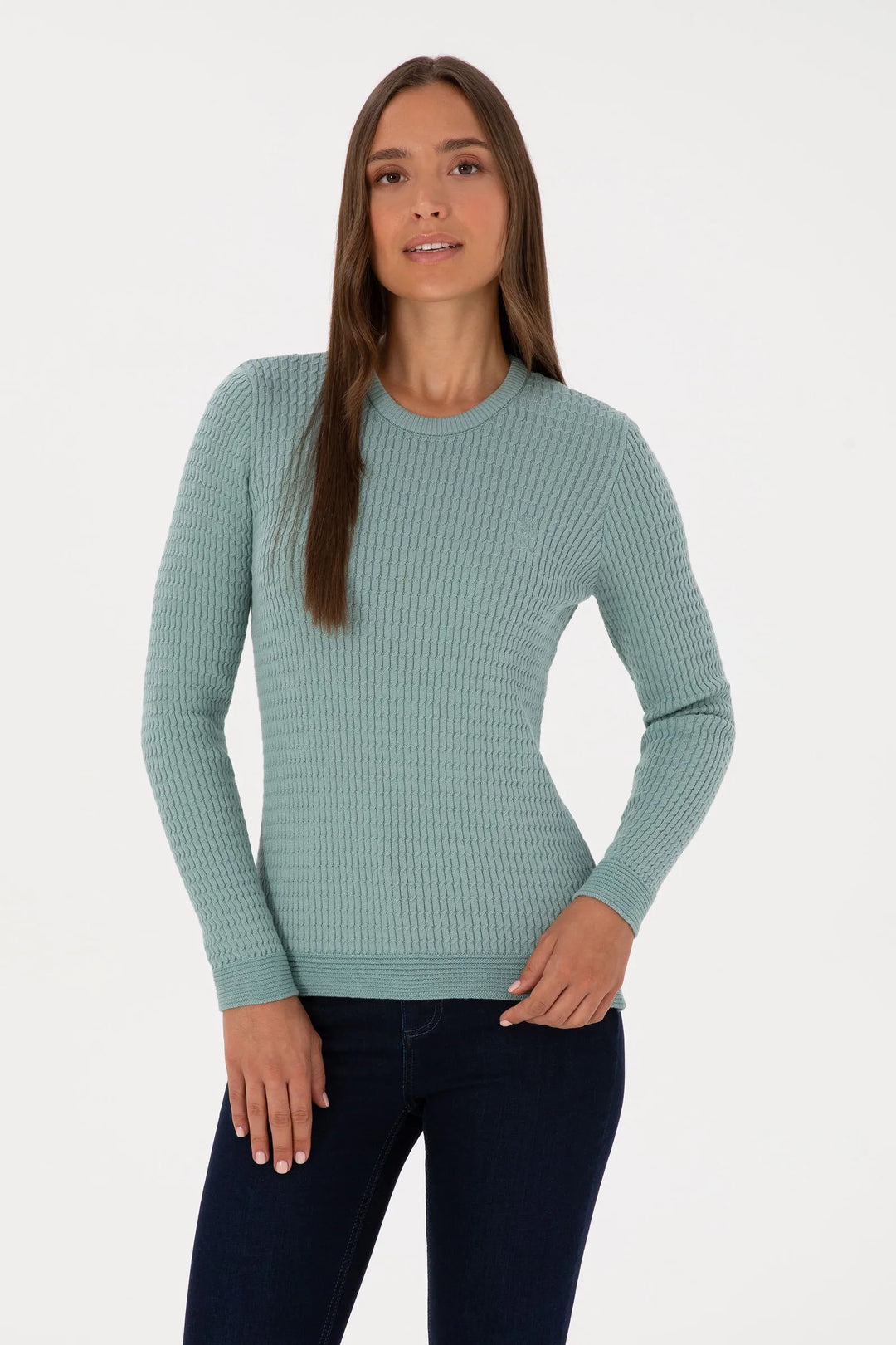 Mint Knitted Pullover