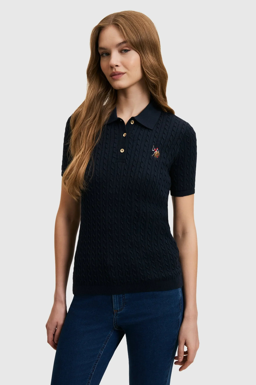 Navy Blue Polo Shirt