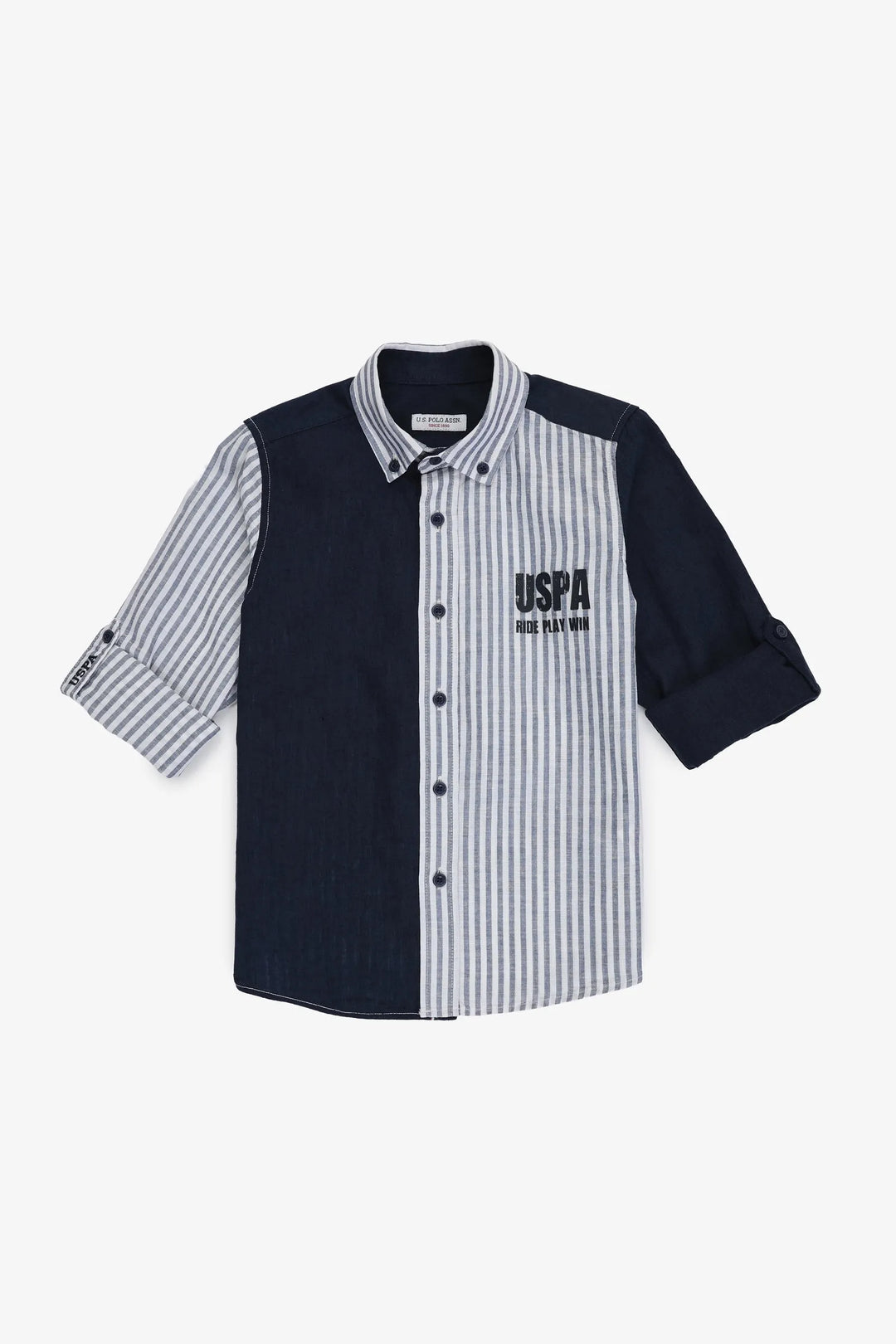Navy Blue Shirt Long Sleeve