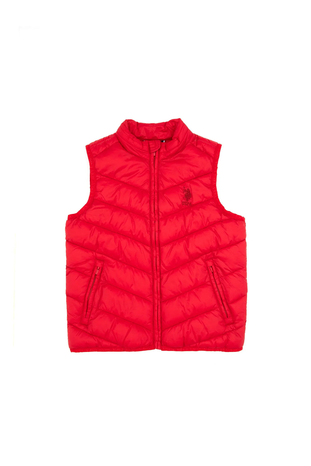 Red Puffer Vest