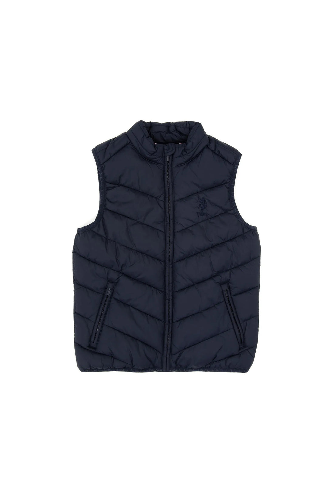 Navy Puffer Vest