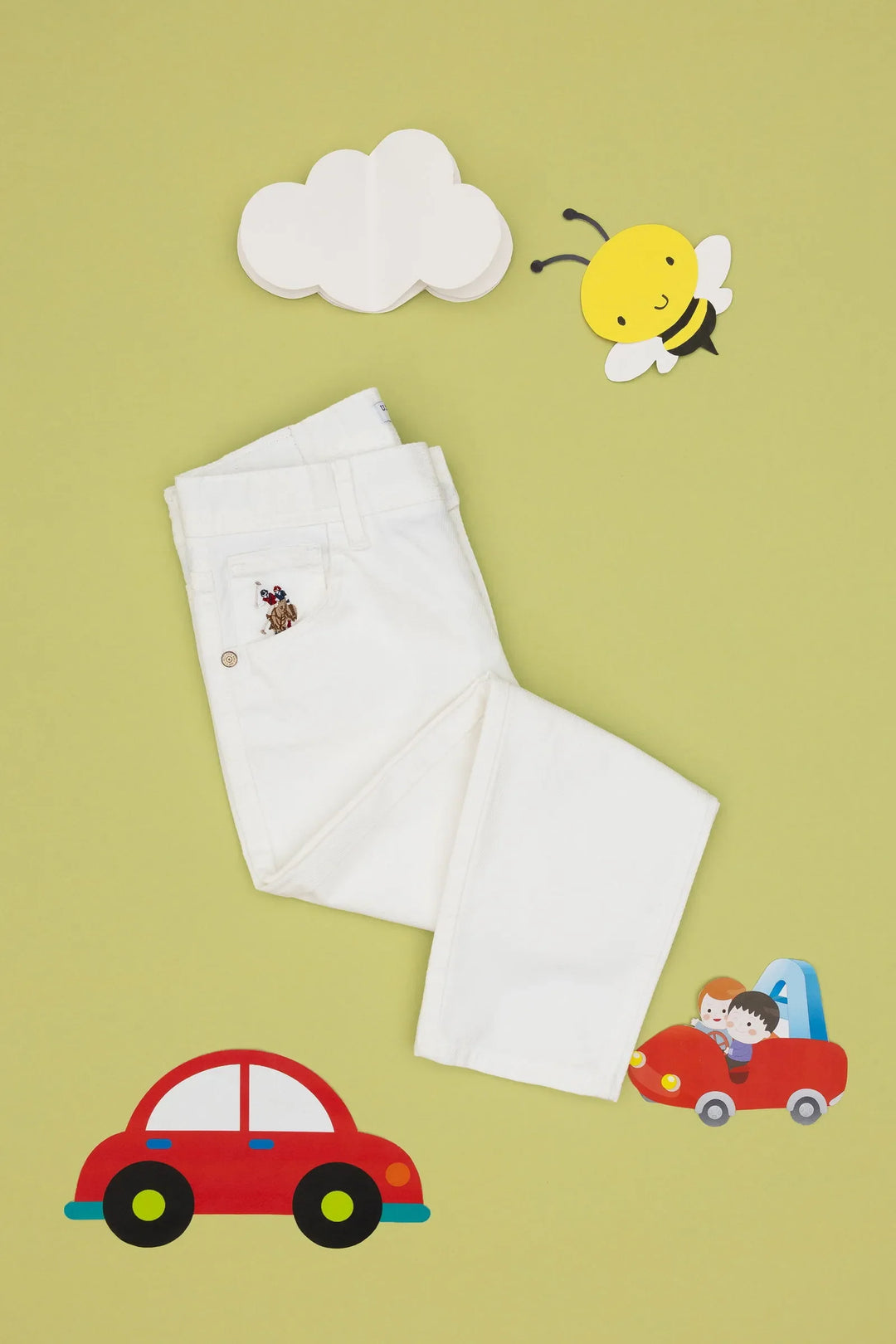 White Chinos