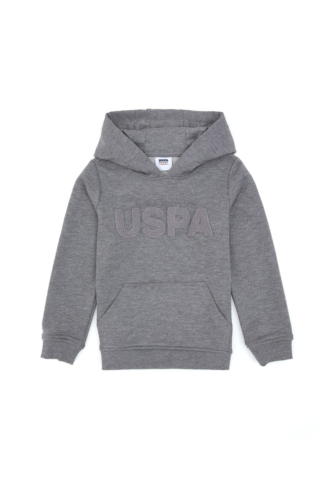 Grey Melange Sweat Shirt