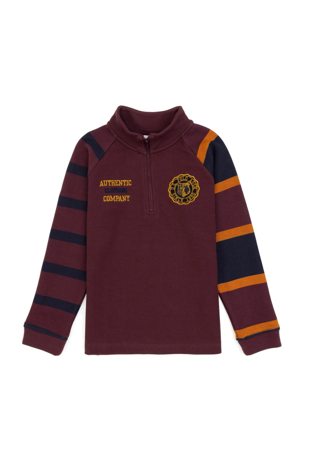 New Plum Sweatshirt With Zipper