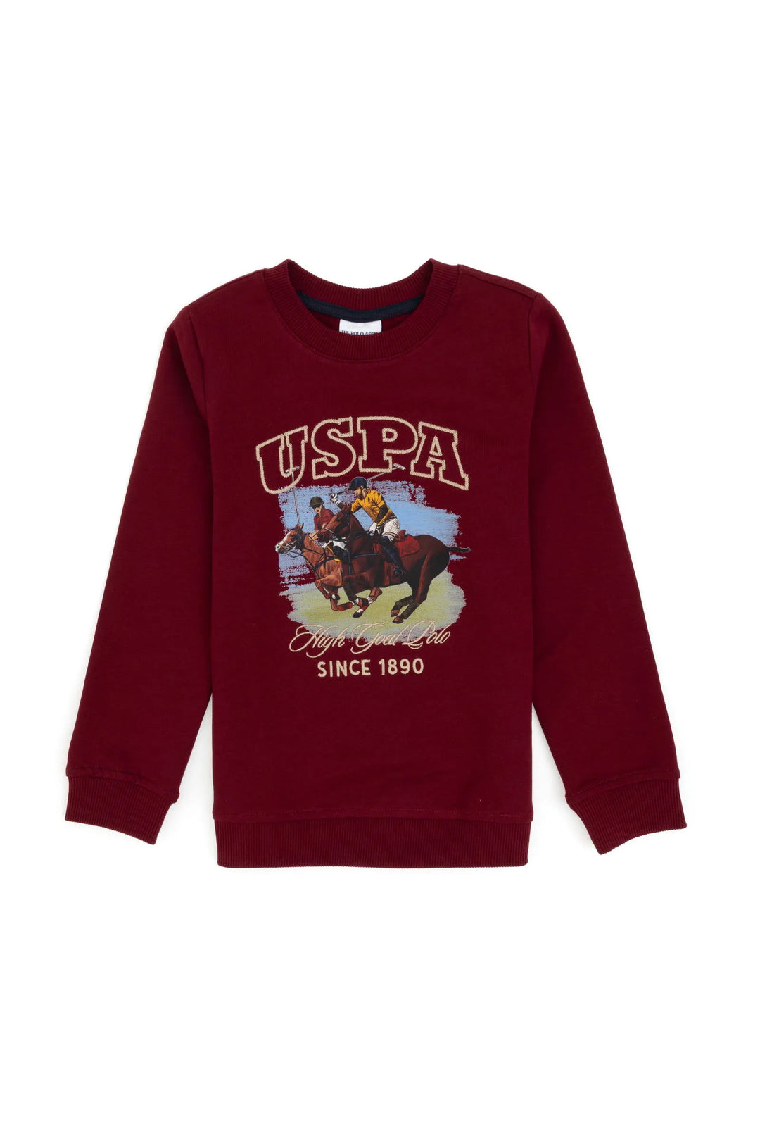 Bordeaux Long Sleeve T-Shirt With Design