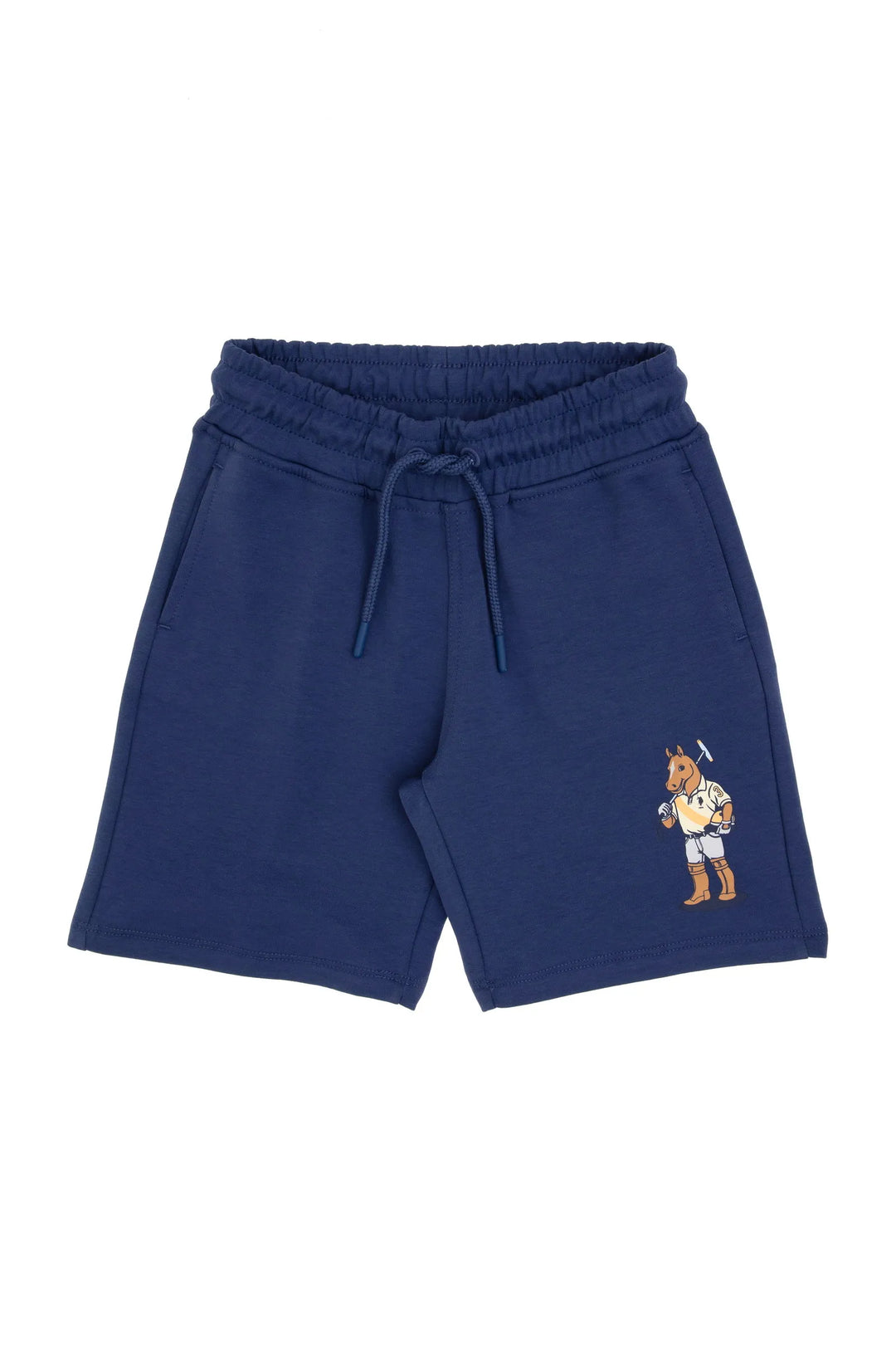 Light Navy Knitting Short