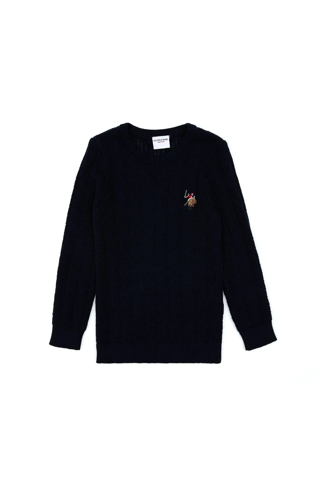 Navy Knitting Jumper