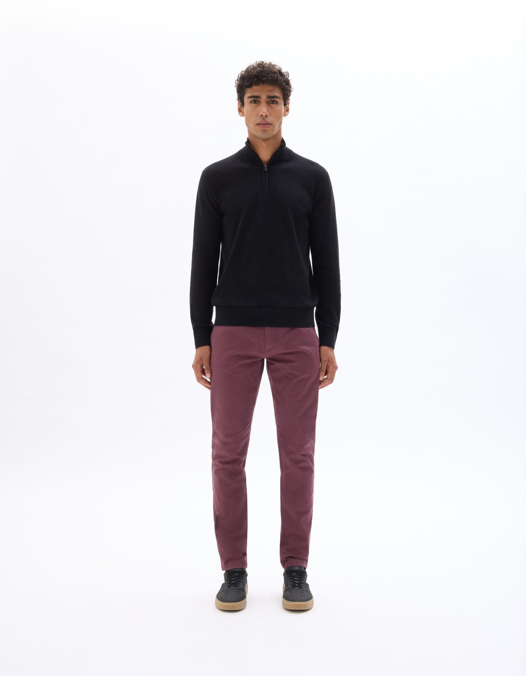 Turtle Neck Jumper - Black
