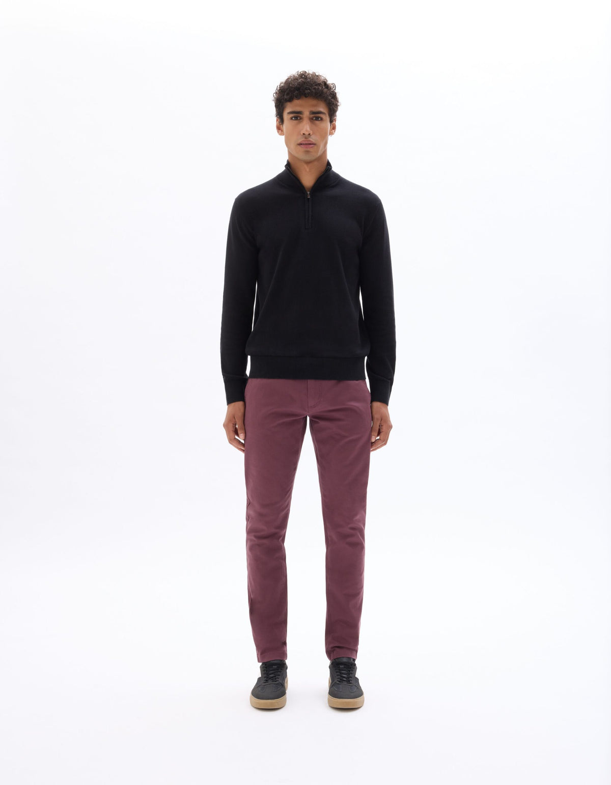 Turtle Neck Jumper - Black