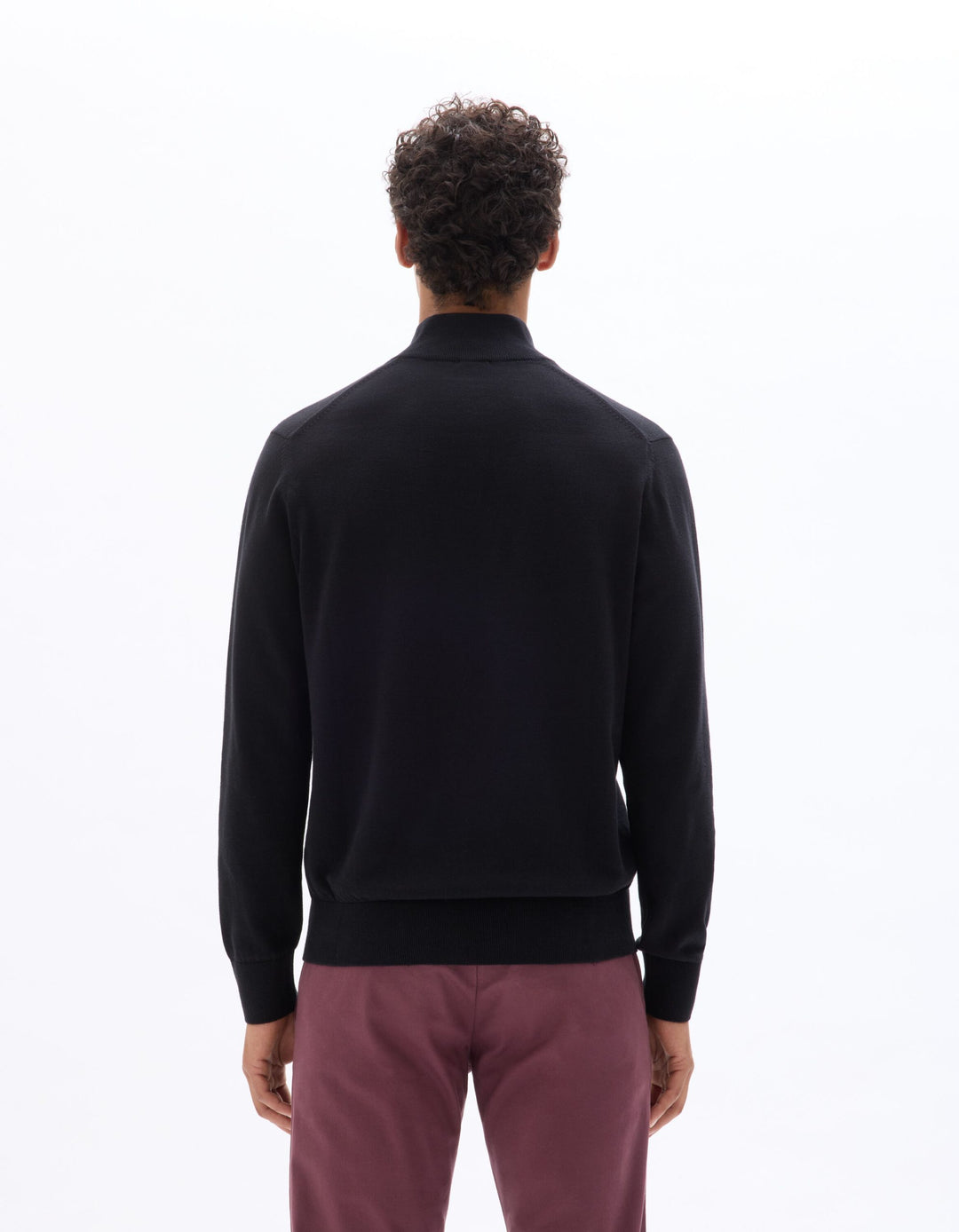 Turtle Neck Jumper - Black