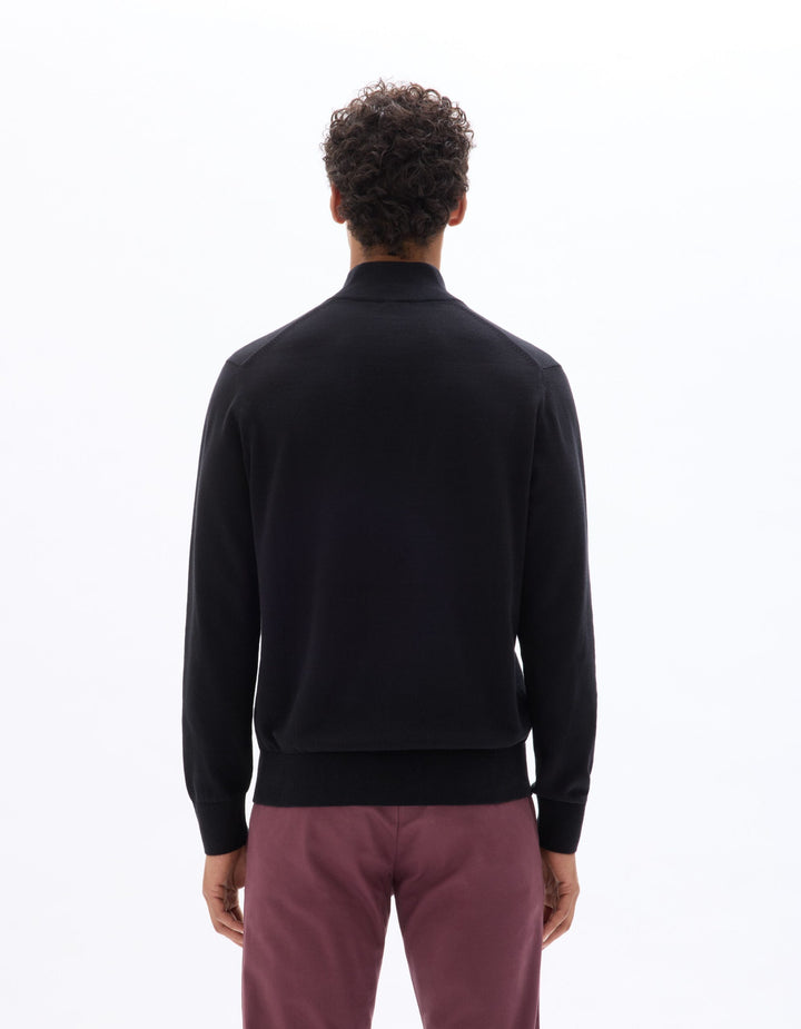 Turtle Neck Jumper - Black