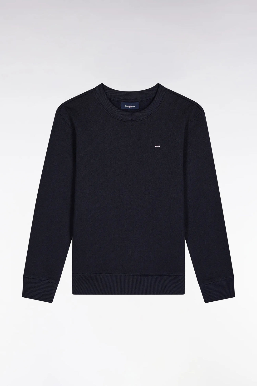 Navy Cotton Fleece Sweatshirt