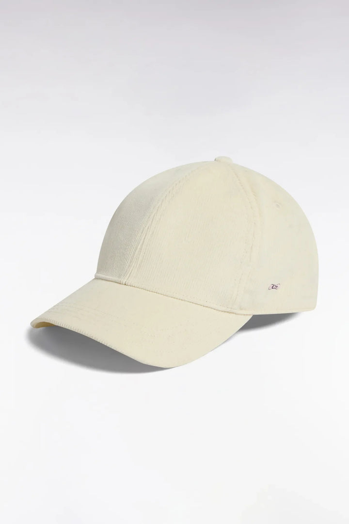 Ecru Corduroy Cap