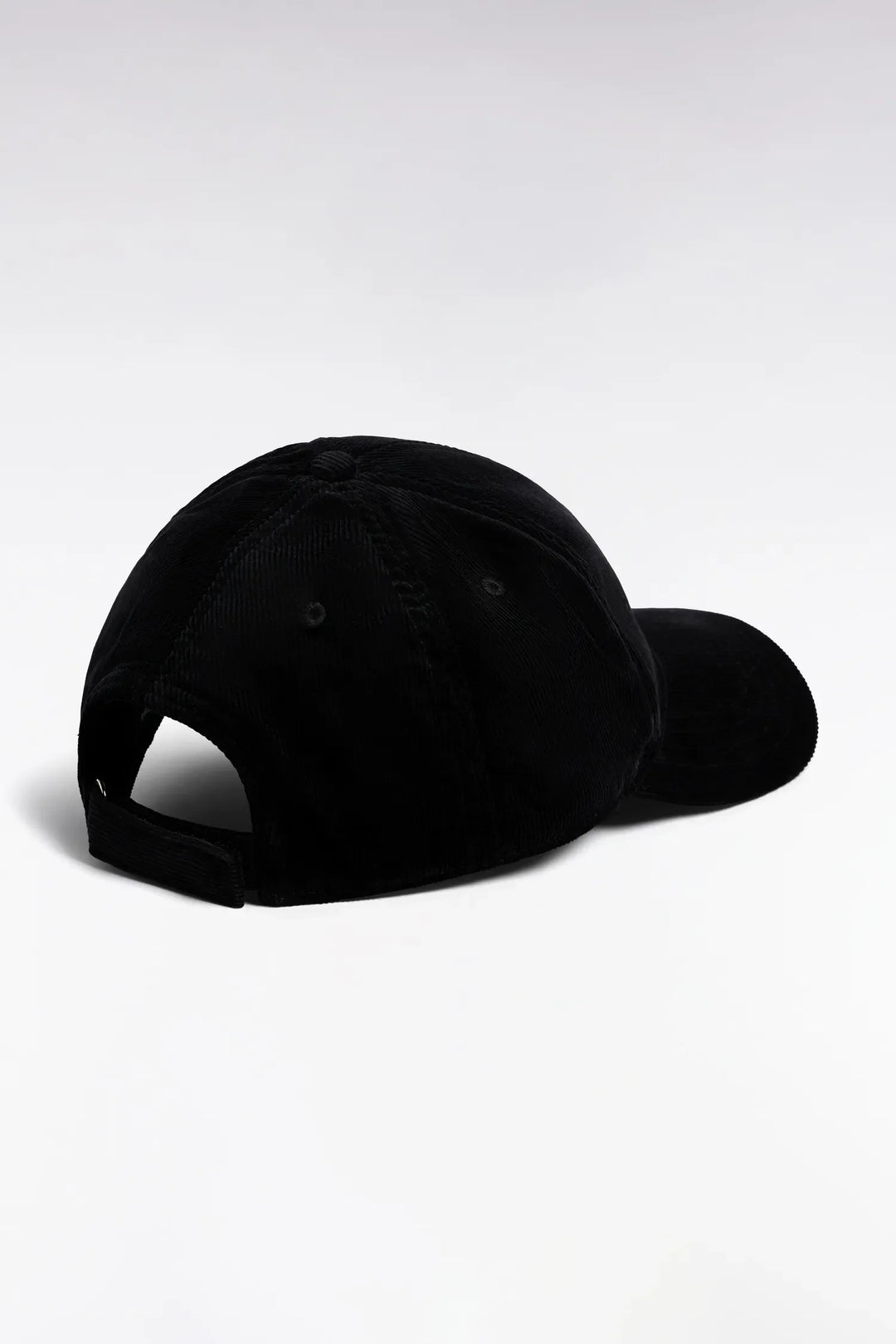 Black Corduroy Cap