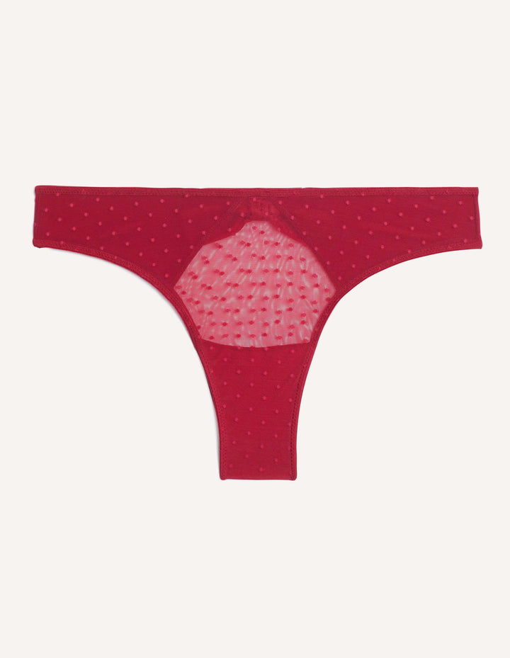 Brazilian briefs - Ruby Red