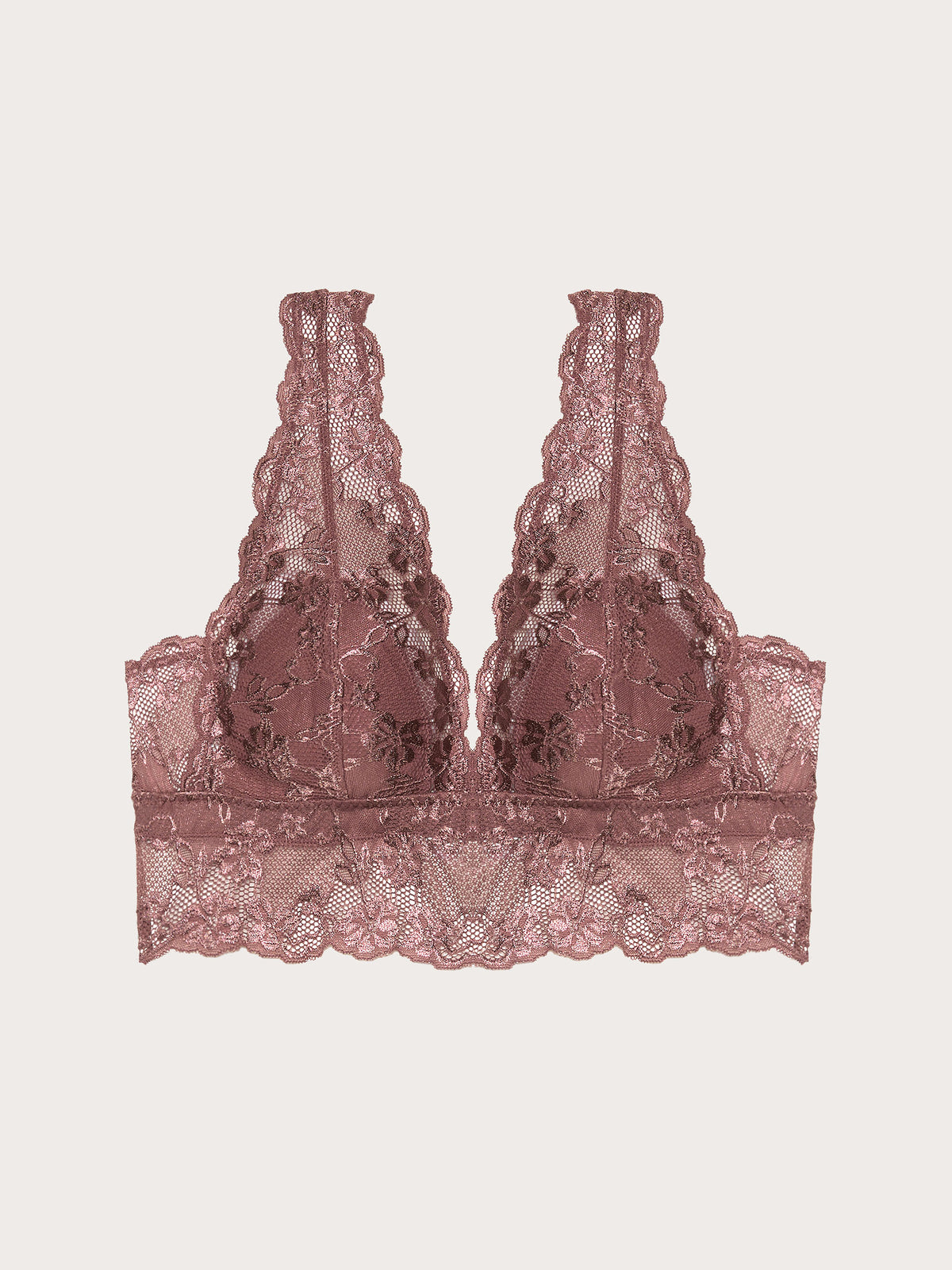Top Bra - Dark Mauve