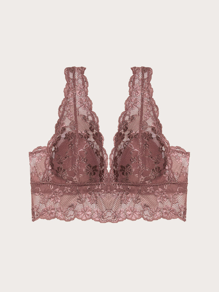 Top Bra - Dark Mauve
