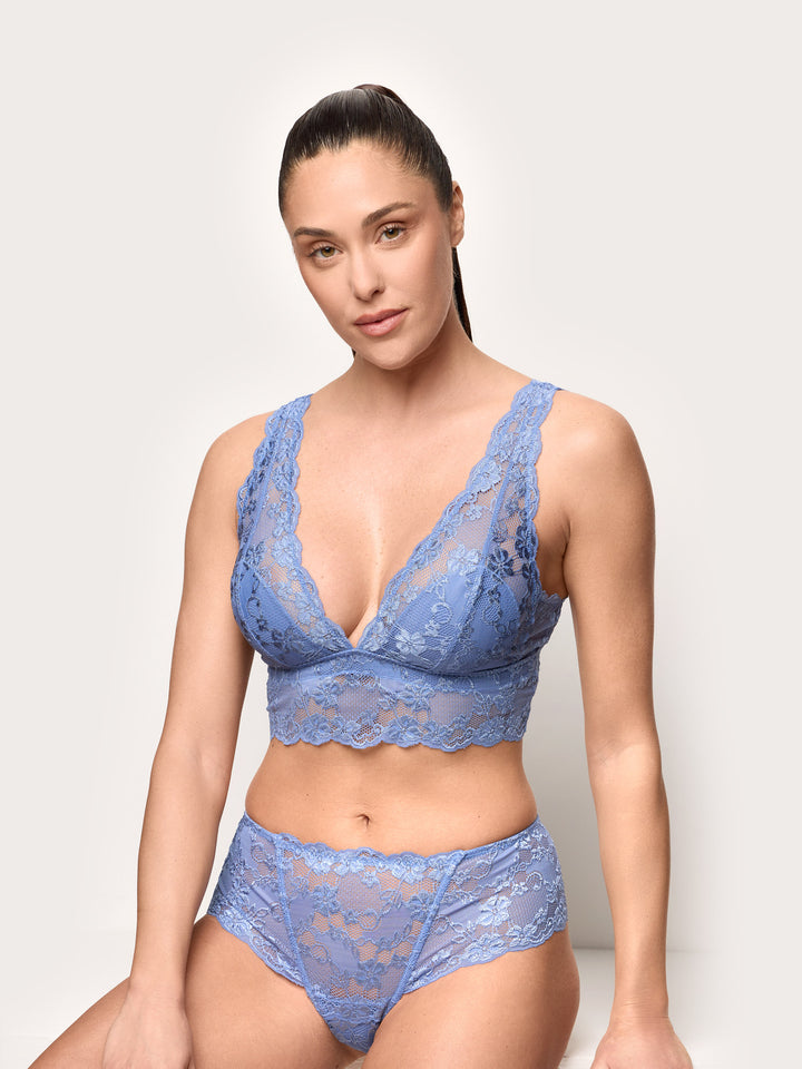 Top Bra - Denim