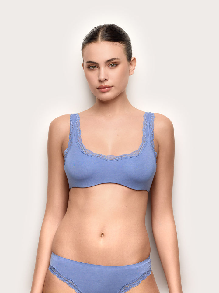 Top Bra - Denim