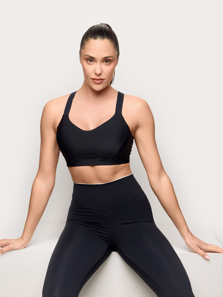 Padded bralette bra - Black