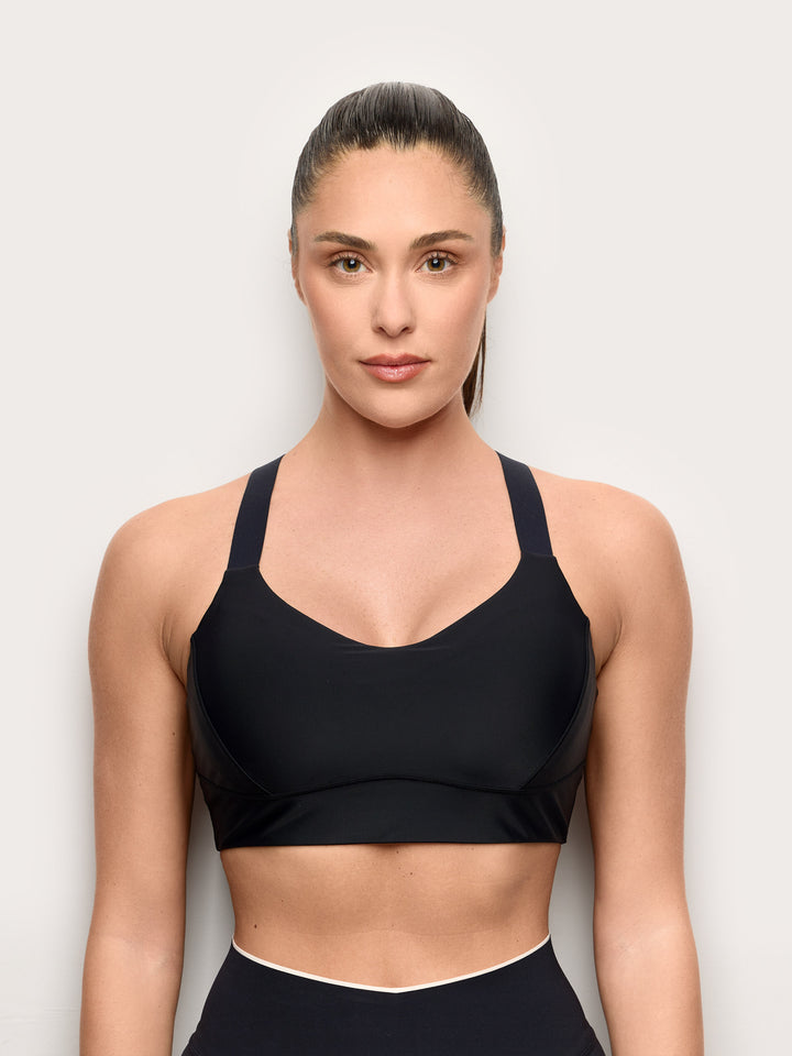 Padded bralette bra - Black