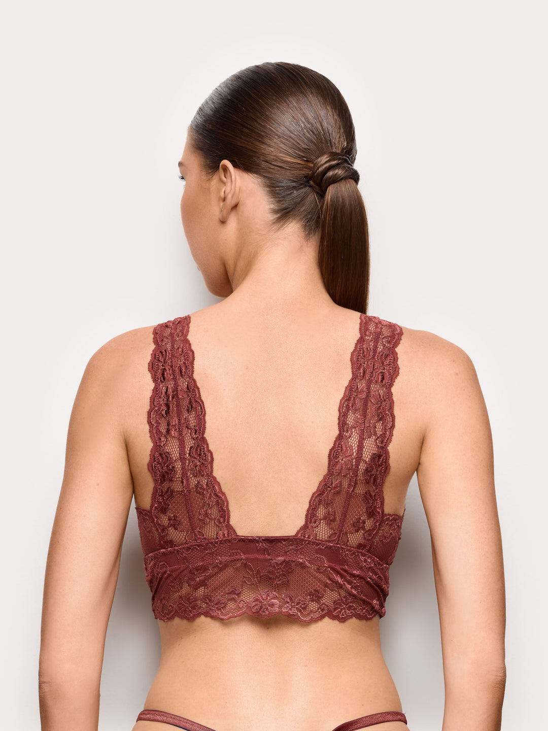 Bralette - Brick Red