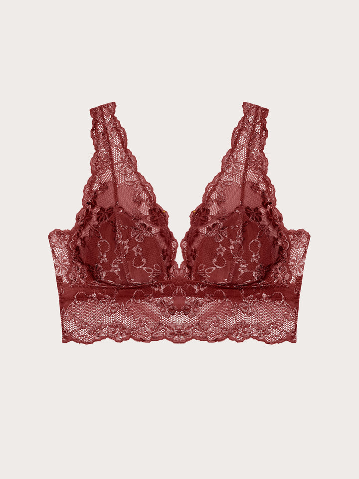 Bralette - Brick Red