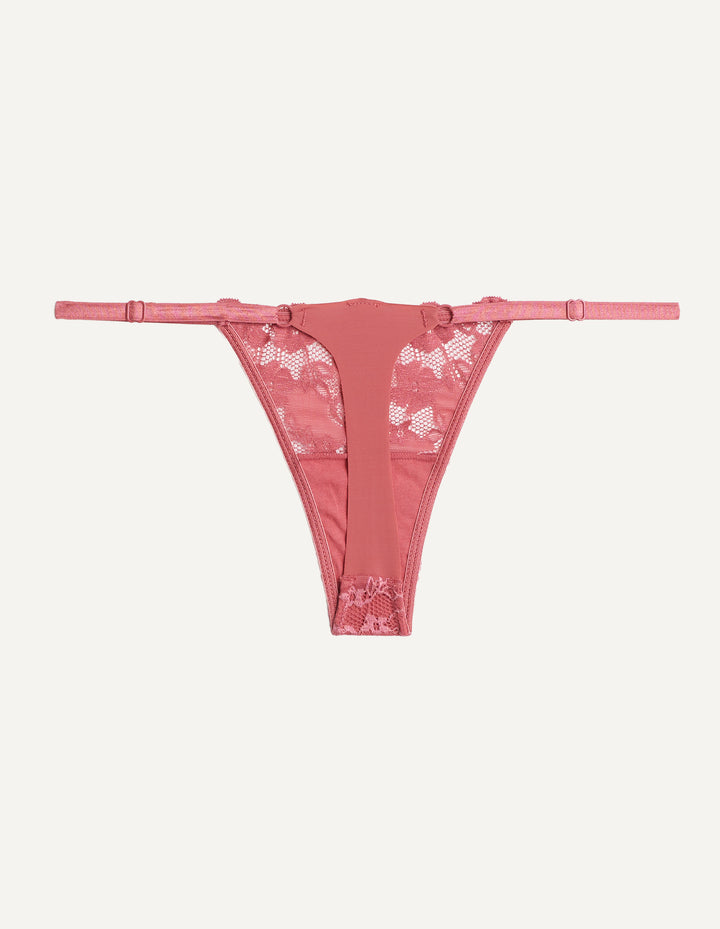 Low waist g-string - Clay