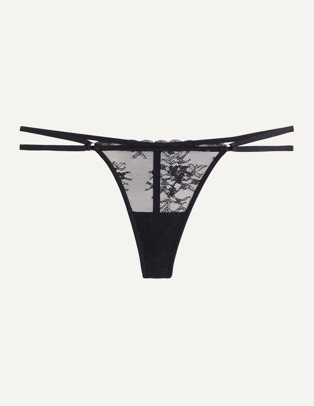 Low waist g-string - Black