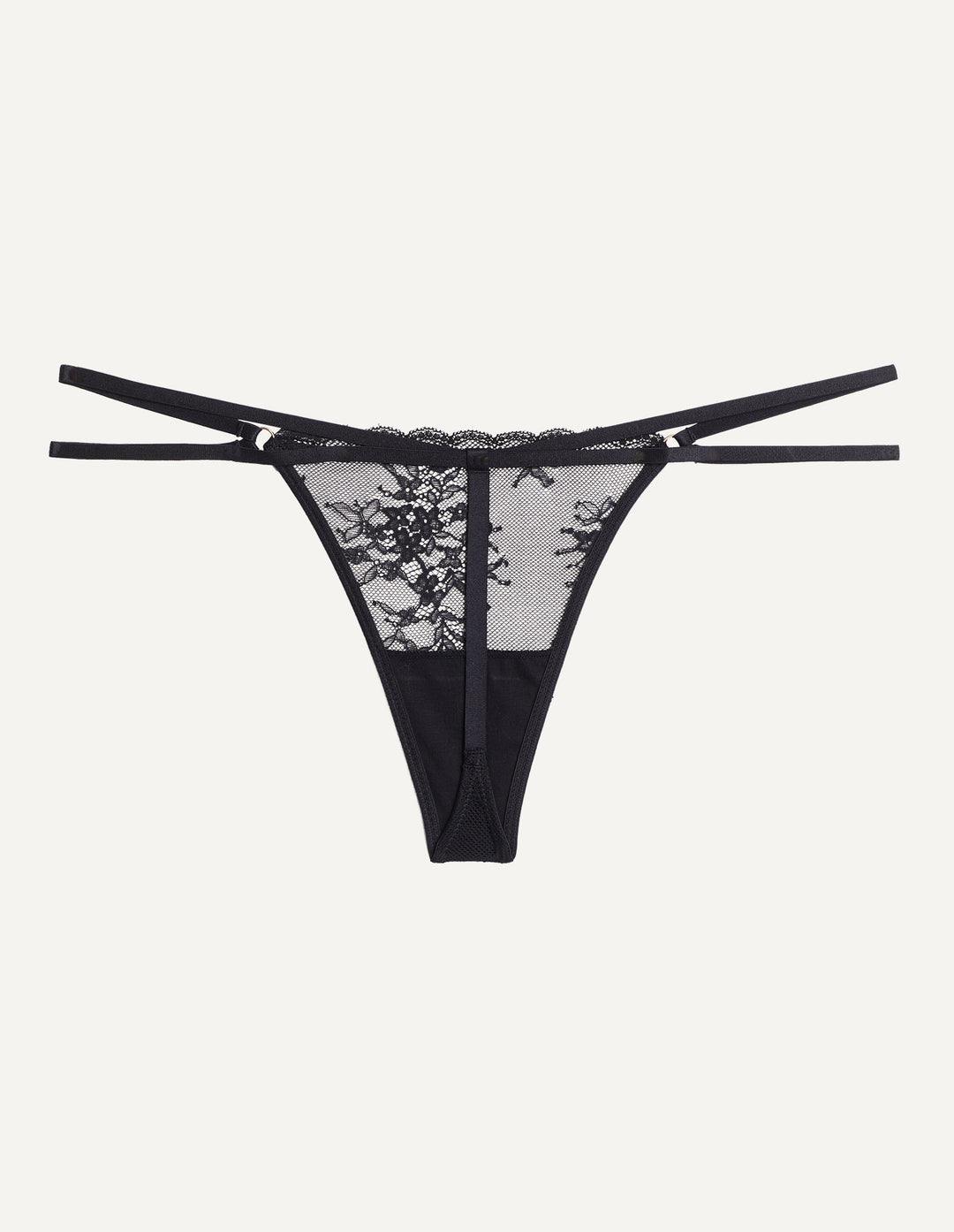 Low waist g-string - Black