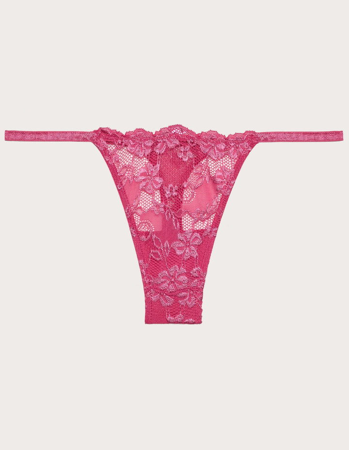 Low waist g-string - Pink