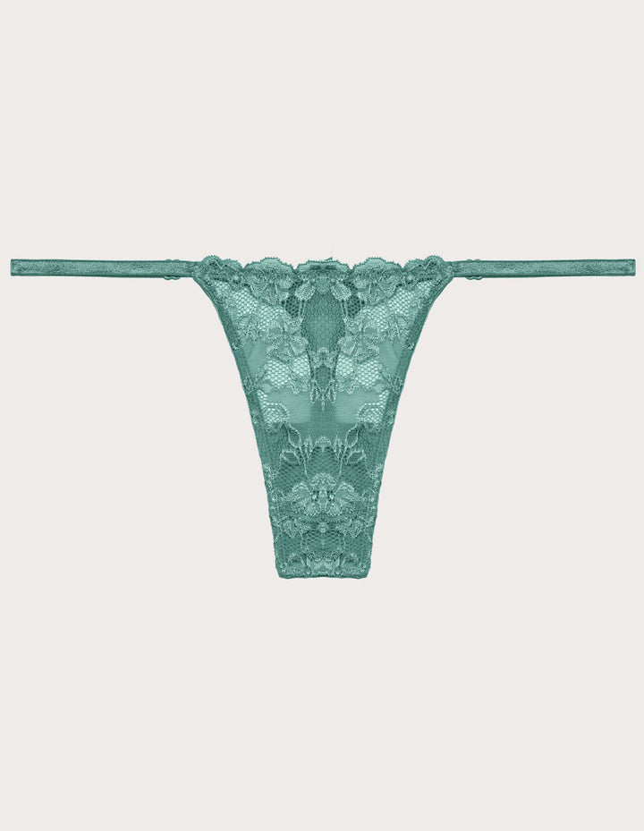Low waist g-string - Green