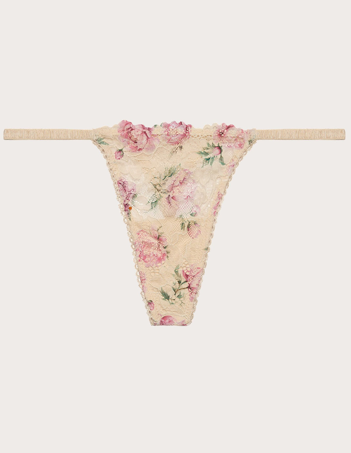 Low waist g-string - Neutral