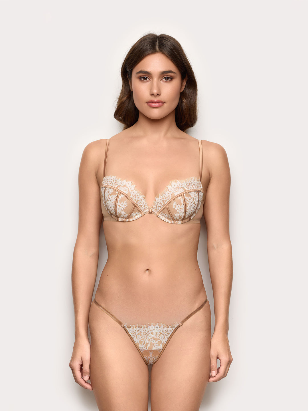 Low waist g-string - Skin