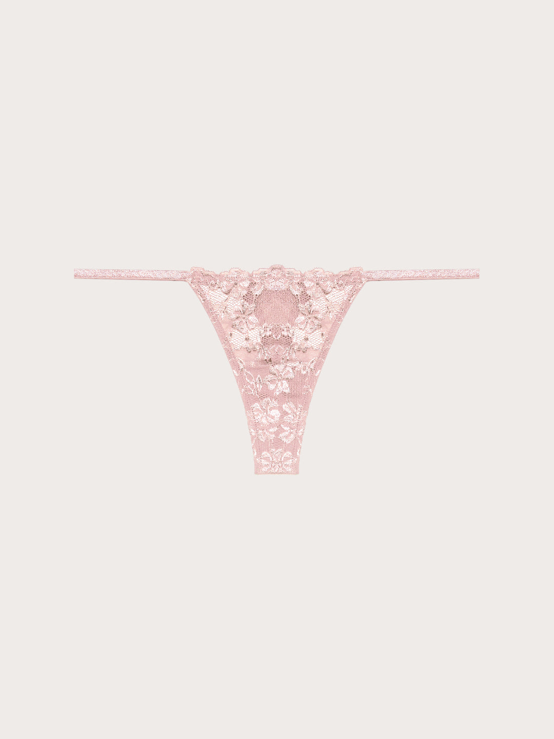 Low Waist G-String - Clay Rose