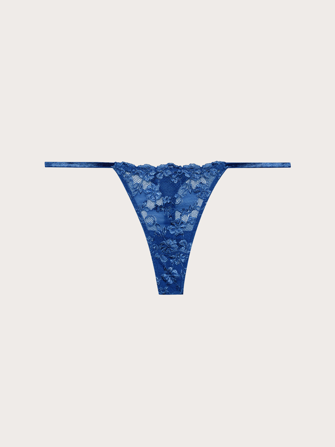 Low Waist G-String - Dark Blue