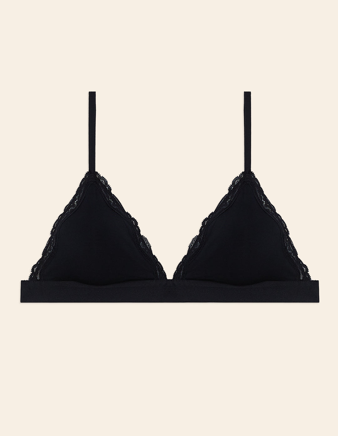 Triangle bra - Black