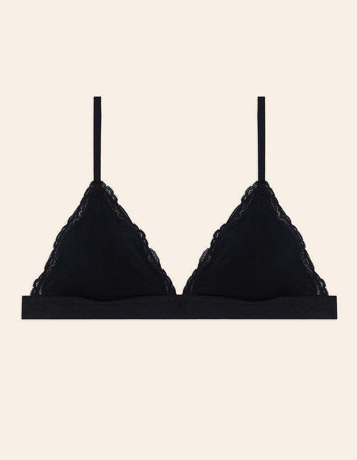 Triangle bra - Black