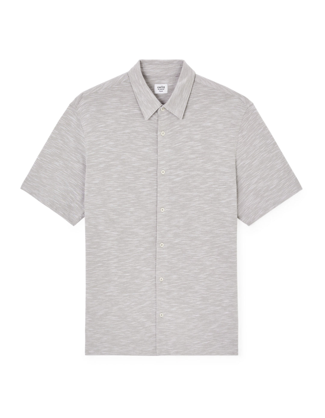 Short Sleeves Shirts - Light Grey