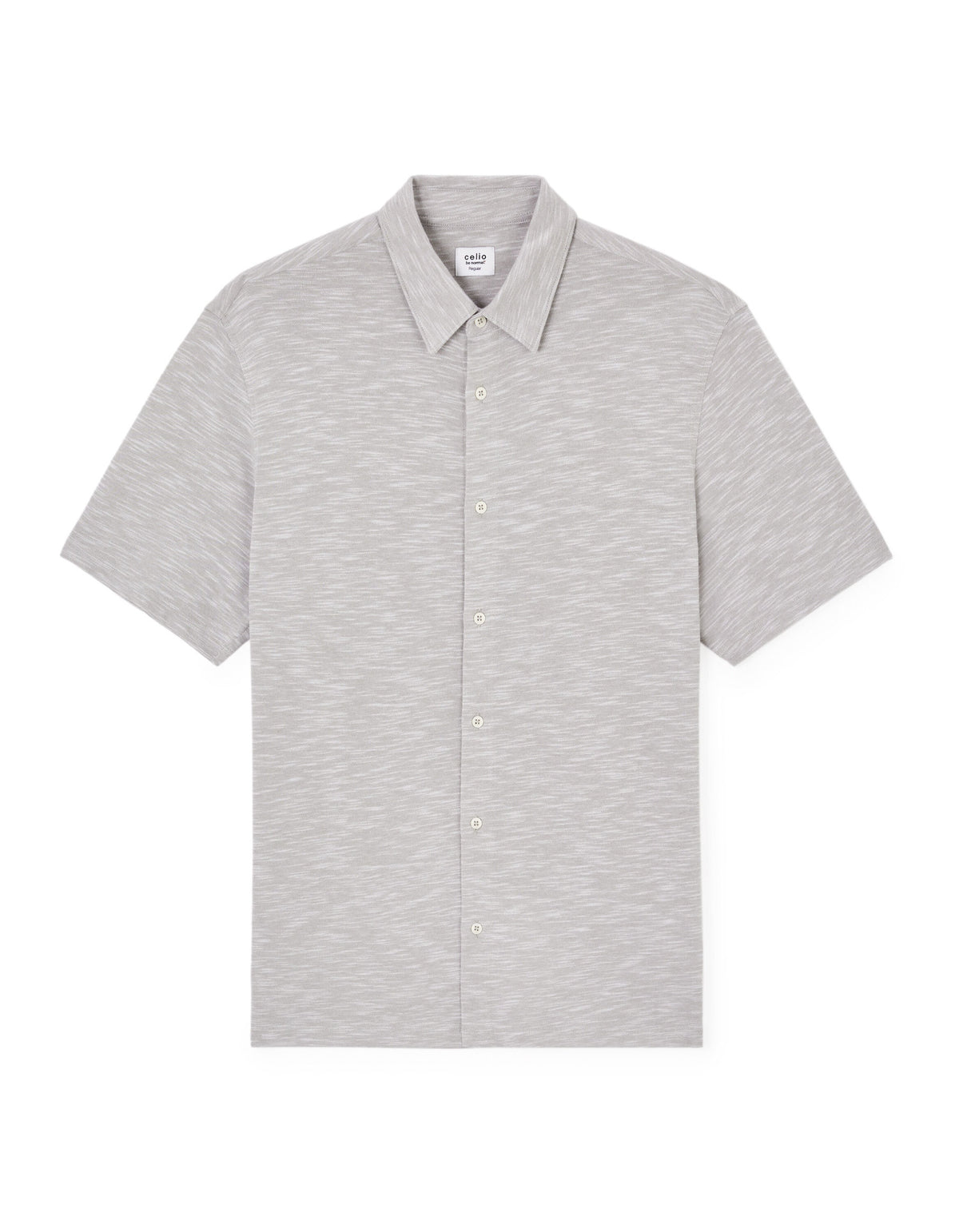 Short Sleeves Shirts - Light Grey