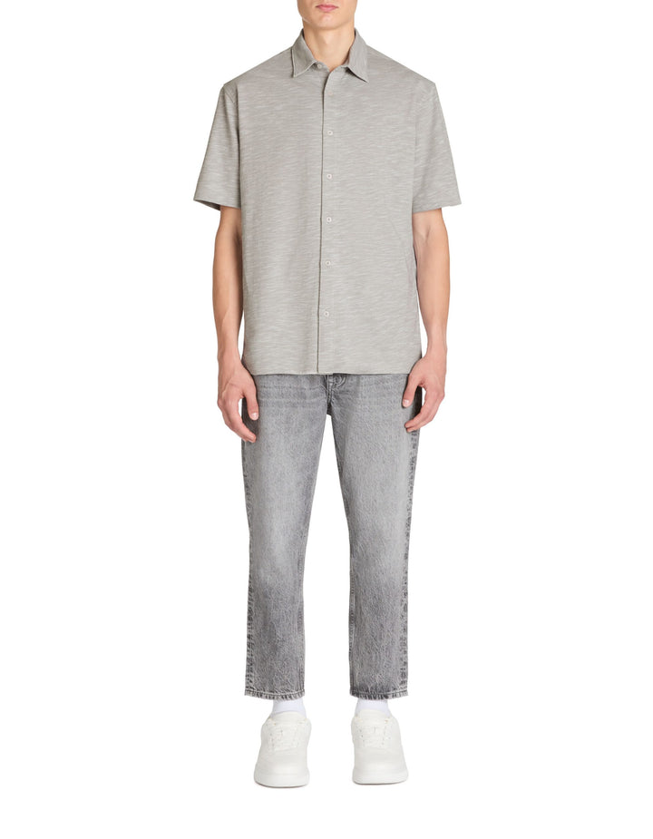 Short Sleeves Shirts - Light Grey