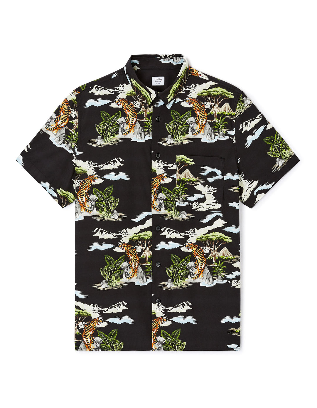 Short Sleeves Shirts - Black