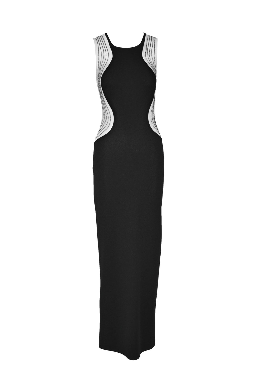 Dress - Black Flower