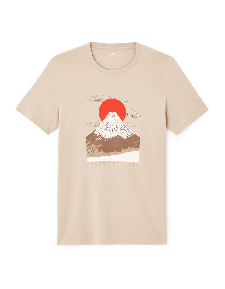 Short sleeves TShirt - Ray Taupe