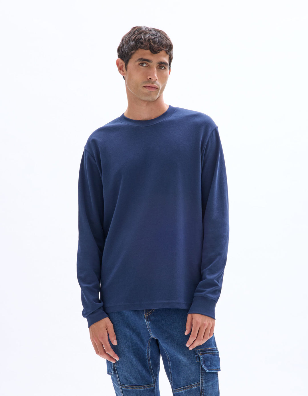 Long Sleeves Tshirt - Blue