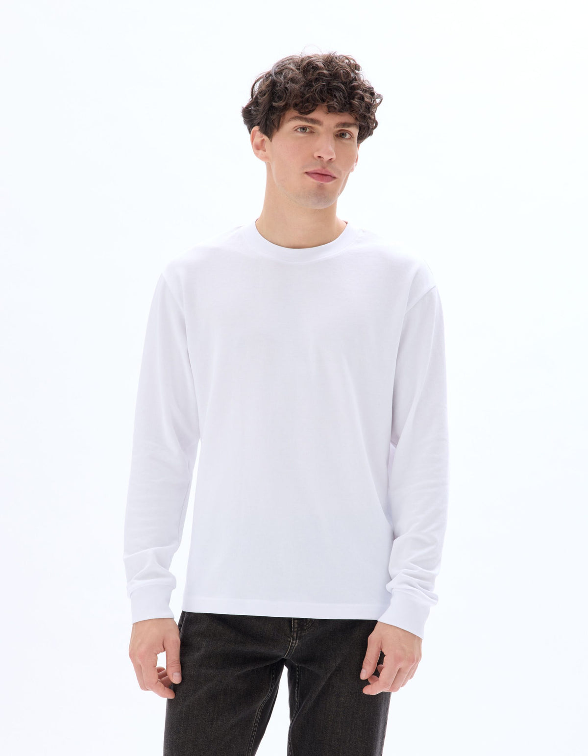 Long Sleeves Tshirt - White