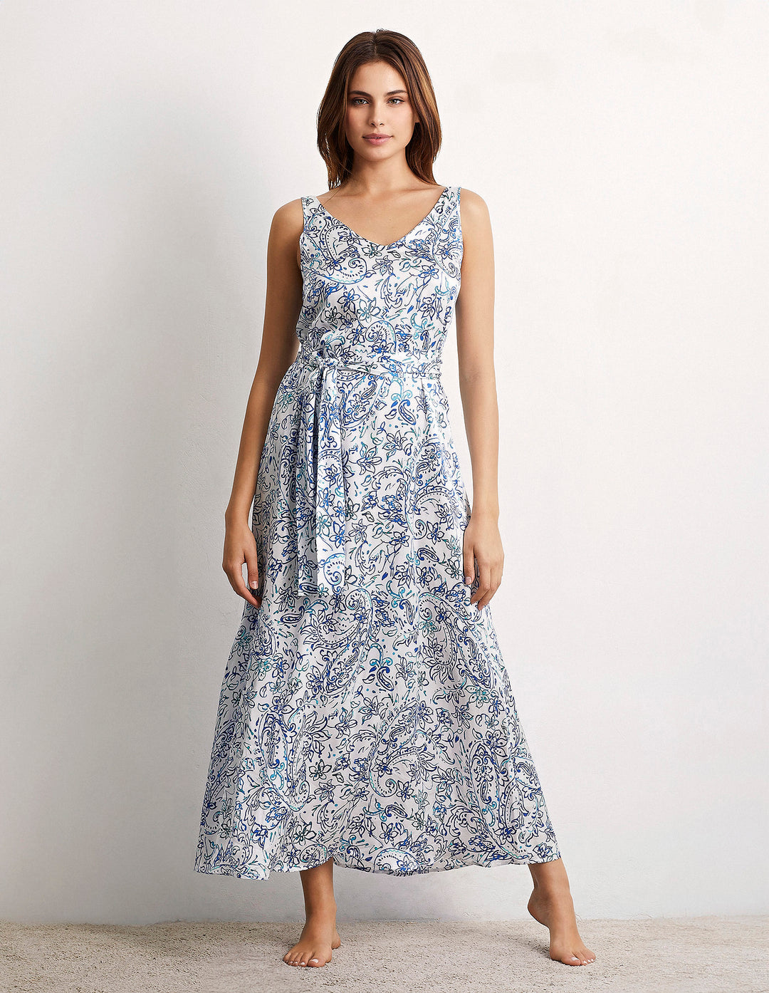 Full-long chemise - Printed