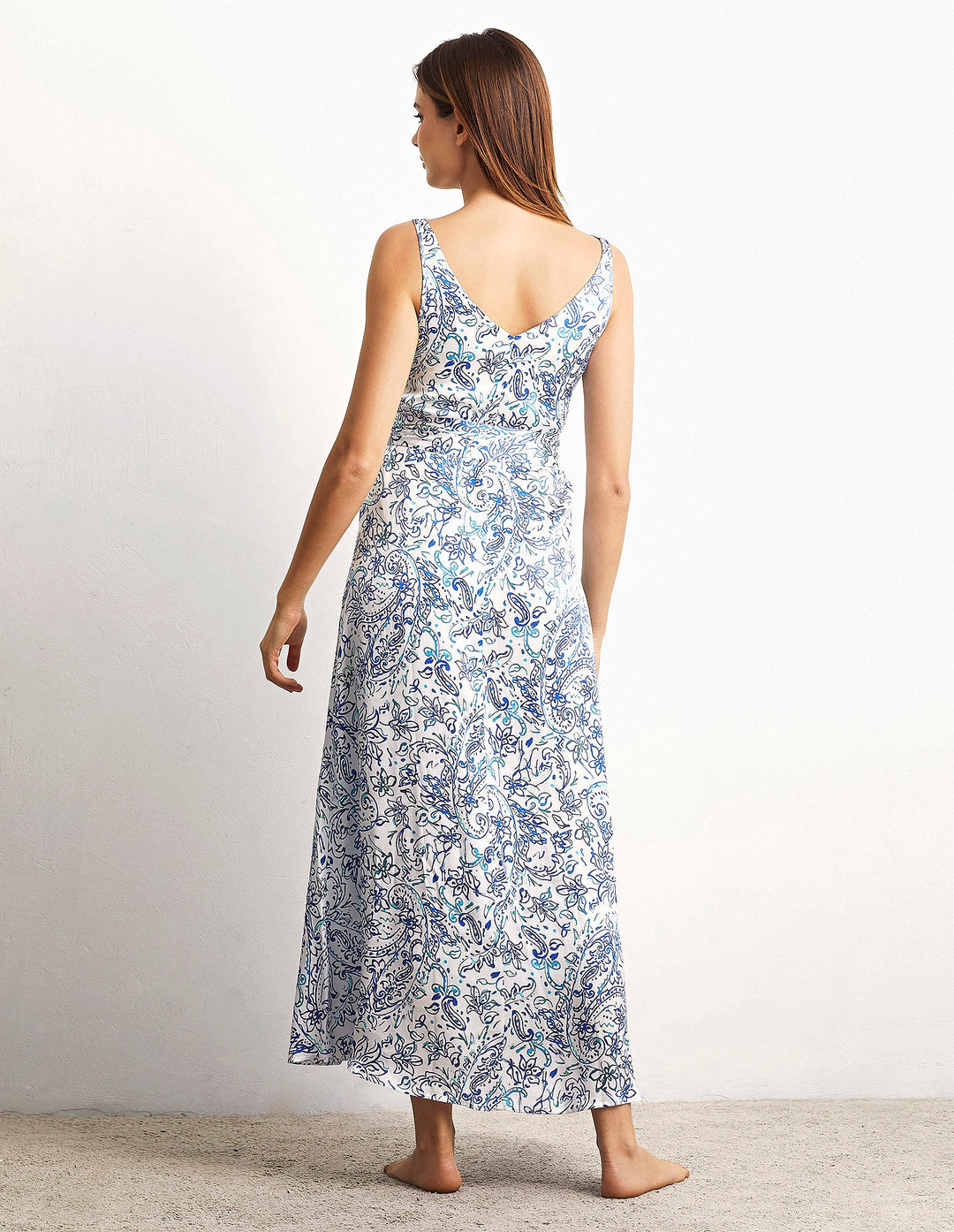 Full-long chemise - Printed