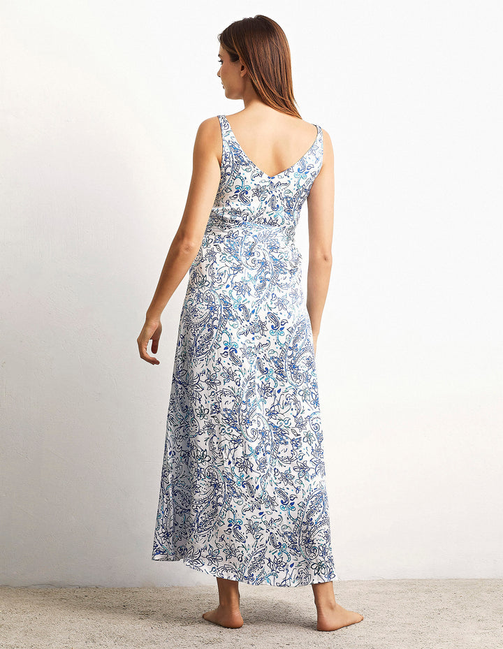 Full-long chemise - Printed