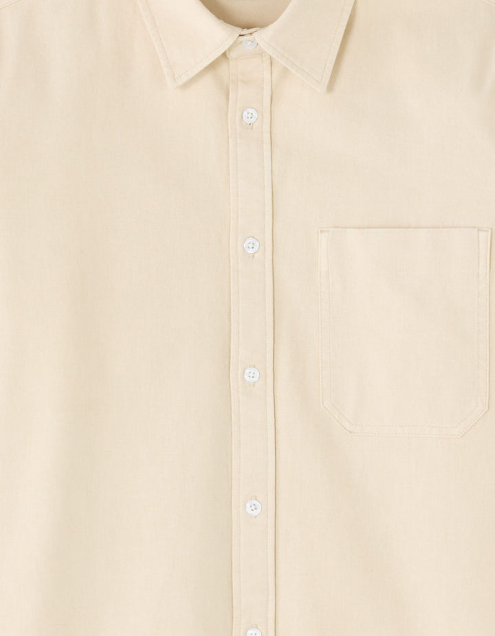 LONG SLEEVES SHIRT - Beige